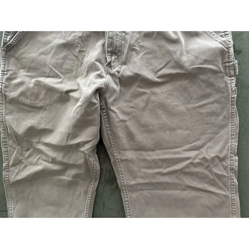 Carhartt Carpenter Pants Green B324-ARG Work Wear‎ Size 40x30